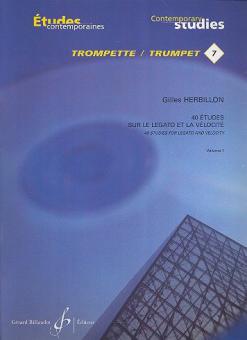 40 Etudes sur le Legato et la Velocite Vol 1 