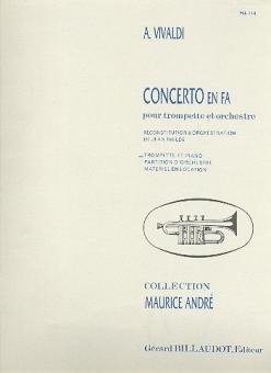 Concerto en Fa Majeur 