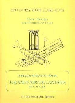 3 Grands Airs de Cantates BWV 51 et 205 