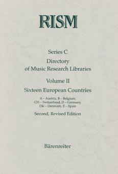 Directory of Music Research Libraries 2 