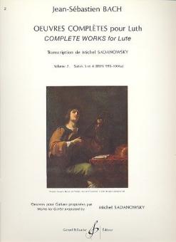 Oeuvres Completes pour Luth Vol. 2 