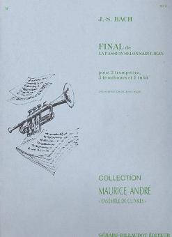 Final de la Passion Selon Saint Jean 