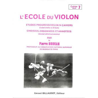 L'Ecole du Violon Vol. 7 