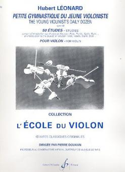 Petite Gymnastique du Jeune Violoniste op. 40 