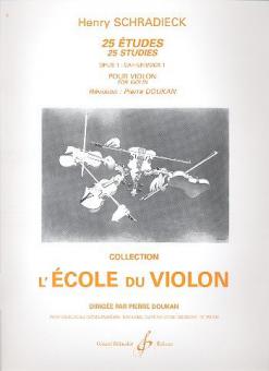 25 Etudes Op. 1 Vol. 1 