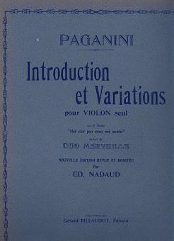 Nel Cor Piu Introduction et Variations 
