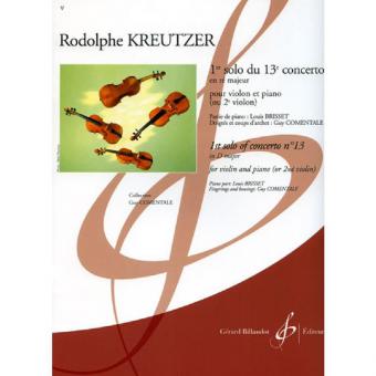 1er Solo du 13e Concerto en Re Majeur 