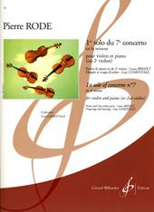 1er Solo du 7e Concerto en la Mineur 