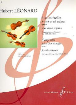 6 Solos Faciles Op. 41 No 3 