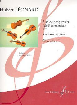 6 Solos Progressifs Op. 62 F 