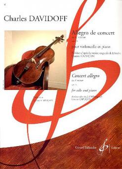 Allegro de Concert en la Mineur op. 11 