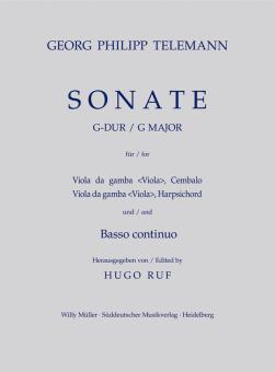 Sonate TWV 42:G 6 
