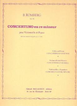 Concertino en Re Mineur op. 51 