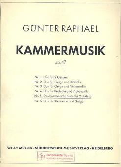 Duo Kanonische Suite op. 47, 5 