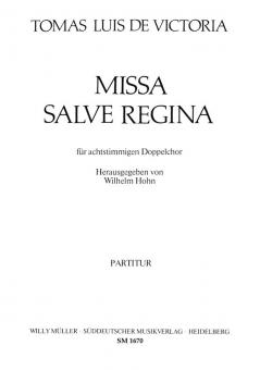 Missa Salve Regina Standard