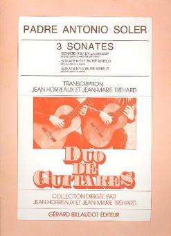 3 Sonates 