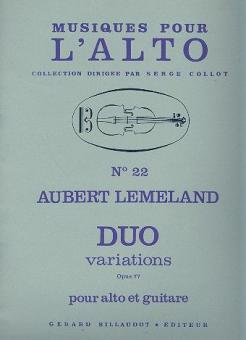 Duo Variations Op.77 