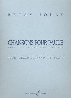Chansons pour Paule 