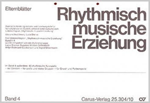 Rhythmisch-Musikalische Erziehung 4 