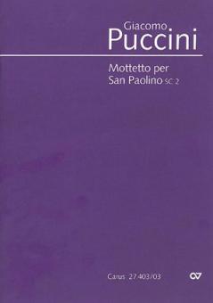 Mottetto per San Paolino 