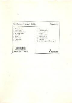 Menuett G-Dur Standard