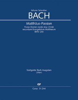Matthäus-Passion BWV 244 Standard