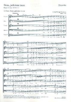 Deus, judicium tuum TVWV 7:7 