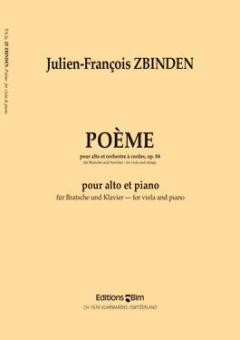 Poeme pour alto et orchestre a cordes op. 84 Standard