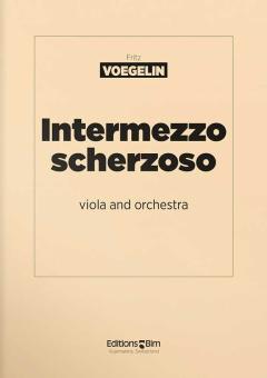 Intermezzo scherzoso pour alto et orchestre Standard