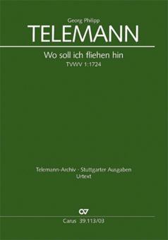 Wo soll ich fliehen hin TVWV 1:1724 