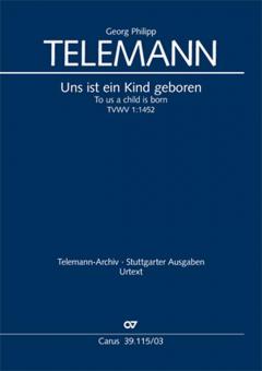 Uns ist ein Kind geboren Standard