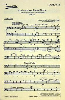 An der schönen blauen Donau Standard