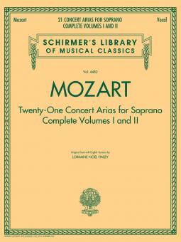 Twenty-One Concert Arias for Soprano 