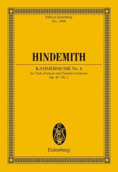 Kammermusik Nr. 6 op. 46/1 Standard