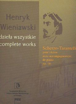 Scherzo-Tarantelle (CW Vol A/20) op. 16 