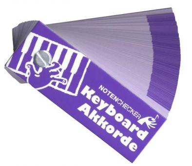 Notenchecker Keyboard-Akkorde (Akkordverzeichnis) 