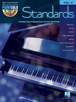 Beginning Piano Solo Play-Along Vol. 9: Standards 