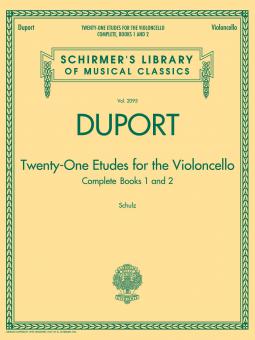 21 Etudes For The Violoncello 