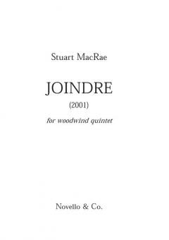 Joindre For Woodwind Quintet 