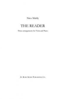 The Reader - Three Arrangements For Viola And Piano 