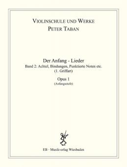 Der Anfang - Lieder (mit 2. Violine) op. 1 Band 2 