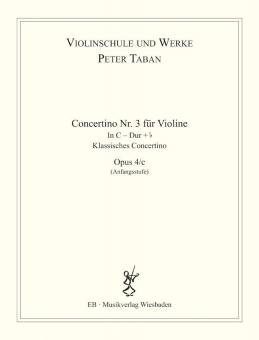 Concertino Nr. 3 in C-Dur + b Op. 4/c (Klassisches Concertino) 