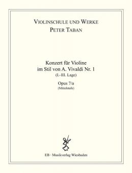 Konzert im Stil von A. Vivaldi Nr. 1 Op. 7/a 