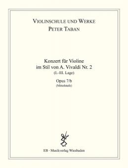 Konzert im Stil von A. Vivaldi Nr. 2 Op. 7/b 