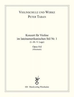 Konzert im lateinamerikanischen Stil Nr. 1 Op. 8/d 