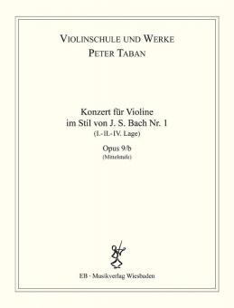 Konzert im Stil von J.S. Bach Nr. 1 Op. 9/b 