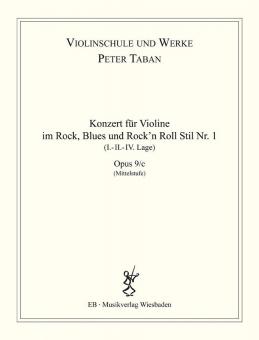Konzert im Rock, Blues, Rock'n Roll Stil Nr. 1 Op. 9/c 