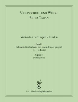 Vorkosten der Lagen - Etüden 1 