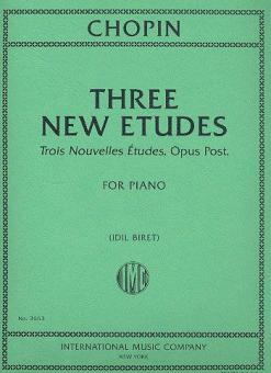Three New Etudes 