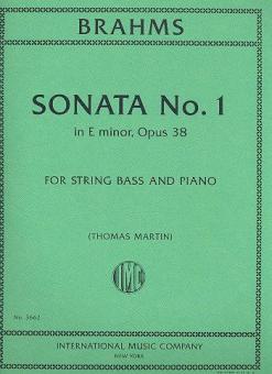 Sonata No. 1 in E minor, op. 38 